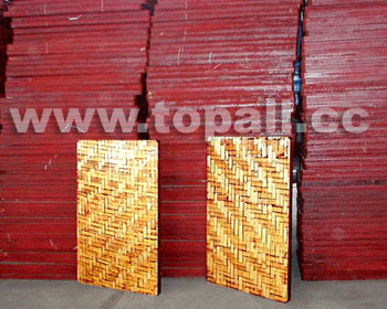 Bamboo Pallet for Block Moulding